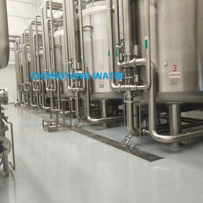 FDA ফার্মা ওয়াটার সিস্টেম CGMP GMP 2000L/H