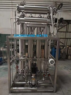 ফার্মা পাতিত জল মেশিন জল পাতন সরঞ্জাম ইনজেকশন জন্য জল জন্য