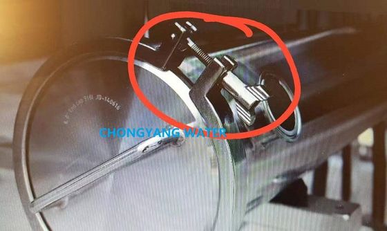 4&quot; এন্ড ক্ল্যাম্প স্টেইনলেস স্টীল RO মেমব্রেন হাউজিং মেমব্রেন স্টেইনলেস স্টিল প্রেসার ভেসেল