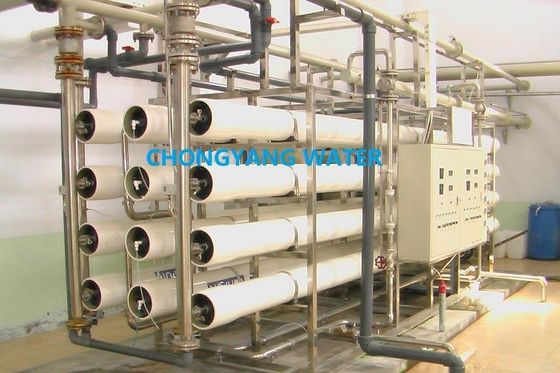 20 এম 3 / ঘন্টা আউটপুট ক্ষমতা দীর্ঘস্থায়ী প্রজাপতি ভালভ সহ বিপরীত অস্মোসিস সিস্টেম