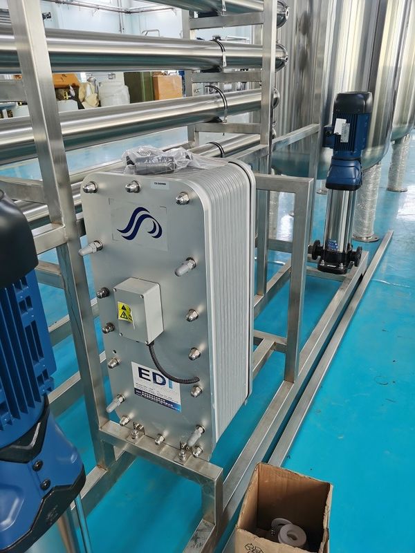 0.25T, 0.5T/H ইন্ডাস্ট্রি EDI মডিউল ফর ওয়াটার পিউরিফায়ার প্ল্যান্ট সিস্টেম